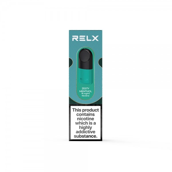 RELX Flavour Pods - Zesty Menthol (18mg)