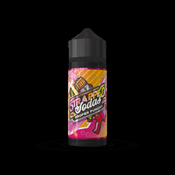 Strapped Sodas - Proper Punchy Shortfill E-Liquid (100ml)