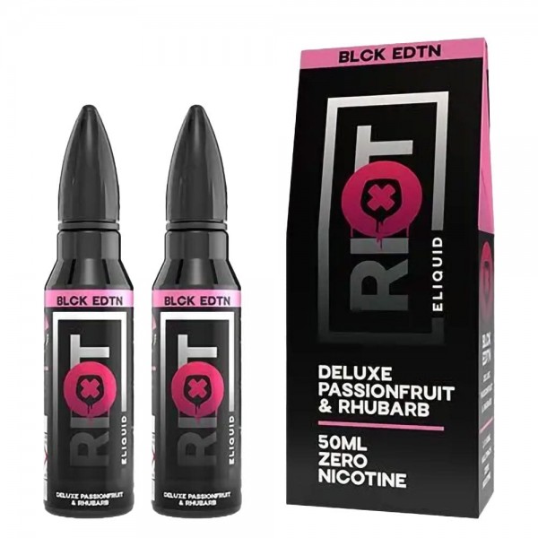 Riot Squad Black Edition  - Passion Fruit & Rh...