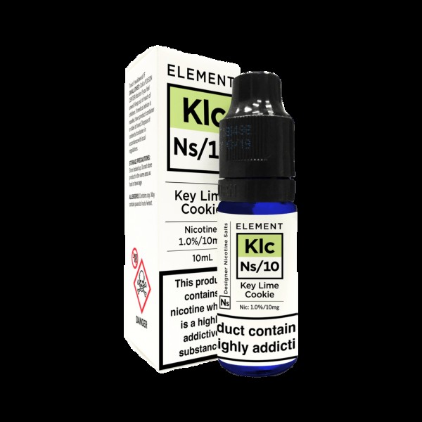 Element NS10 E-Liquids - Key Lime Cookie - 10ml