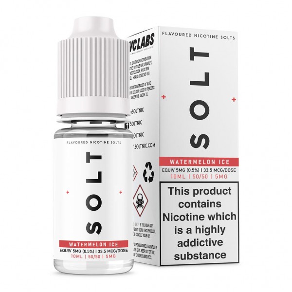 Solt E-Liquids - Watermelon Ice - 10ml