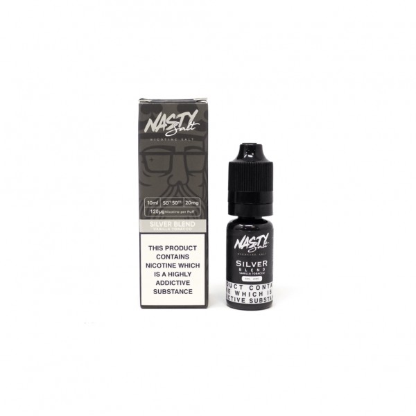 Nasty Tobacco Salt - Silver Blend 10ml Nic Salt E-Liquid