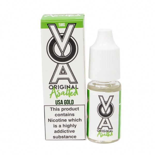 VO Asalted - USA Gold Tobacco E-Liquid (10ml)