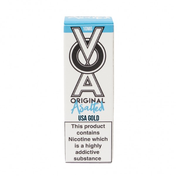 VO Asalted - USA Gold Tobacco E-Liquid (10ml)