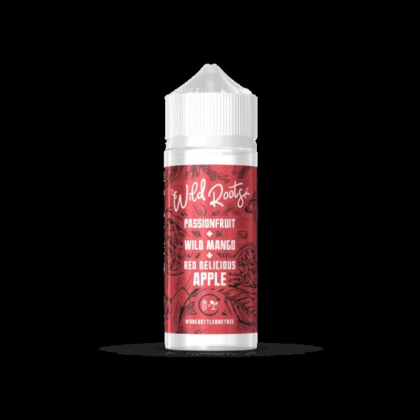 Wild Roots - Passionfruit, Wild Mango and Apple Shortfill E-Liquid (100ml)