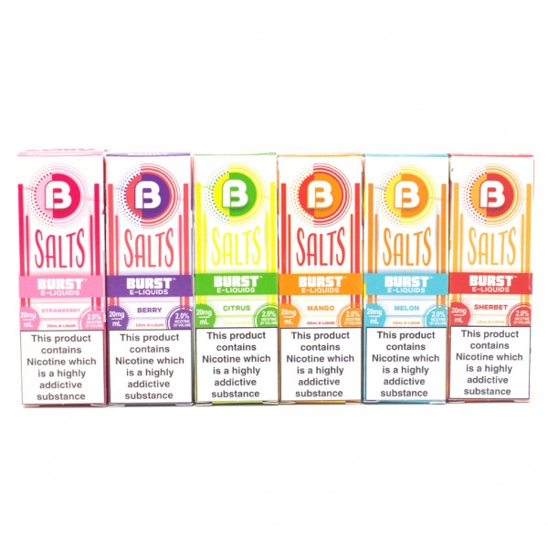 Burst Salts - Melon Burst 10ml Nic Salt E-Liquid