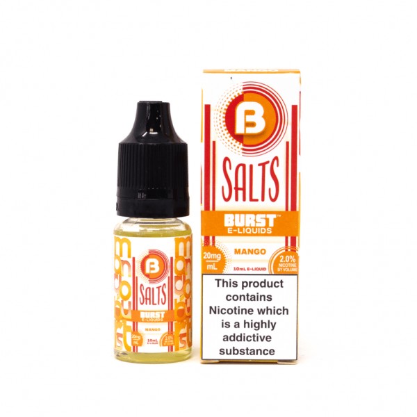 Burst Salts - Mango Burst 10ml Nic Salt E-Liquid