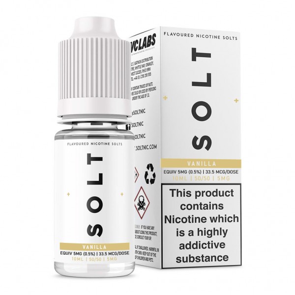 Solt E-Liquids - Vanilla - 10ml