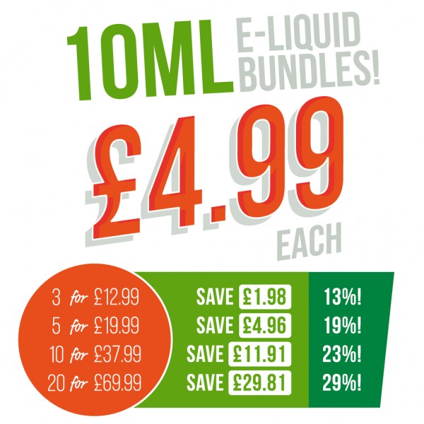 T-Juice - UK Smokes E-Liquid (10ml)