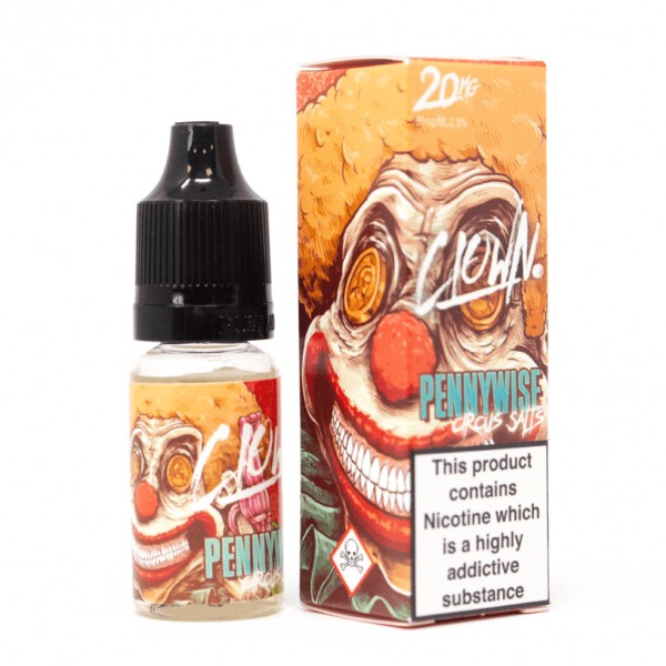 Clown Salts - Pennywise 10ml Nic Salt E-Liquid